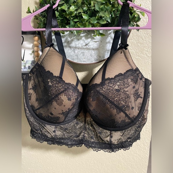 Cacique Other - Cacique Elegant Black Lace Bra
